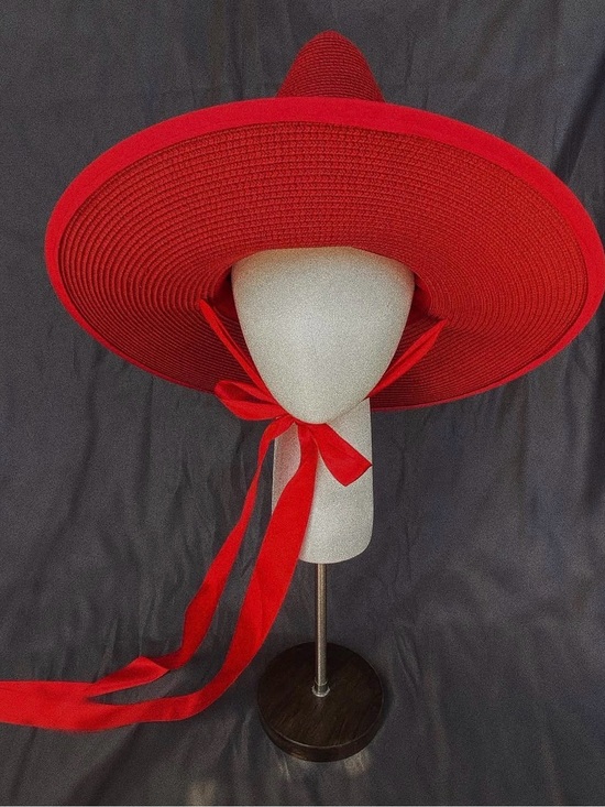Accessories - The Bedheaded Red Witch Hat